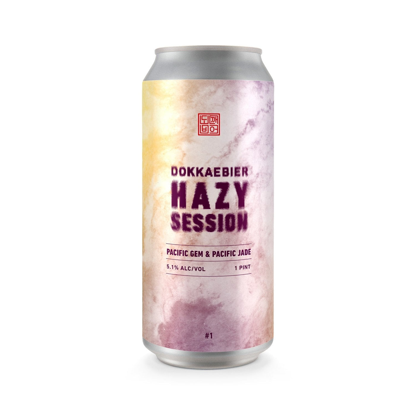 Dokkaebier Hazy Session with Pacific Gem & Pacific Jade can artwork