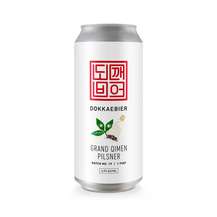 Dokkaebier Grand Qimen Pilsner Batch 19 experimental can artwork