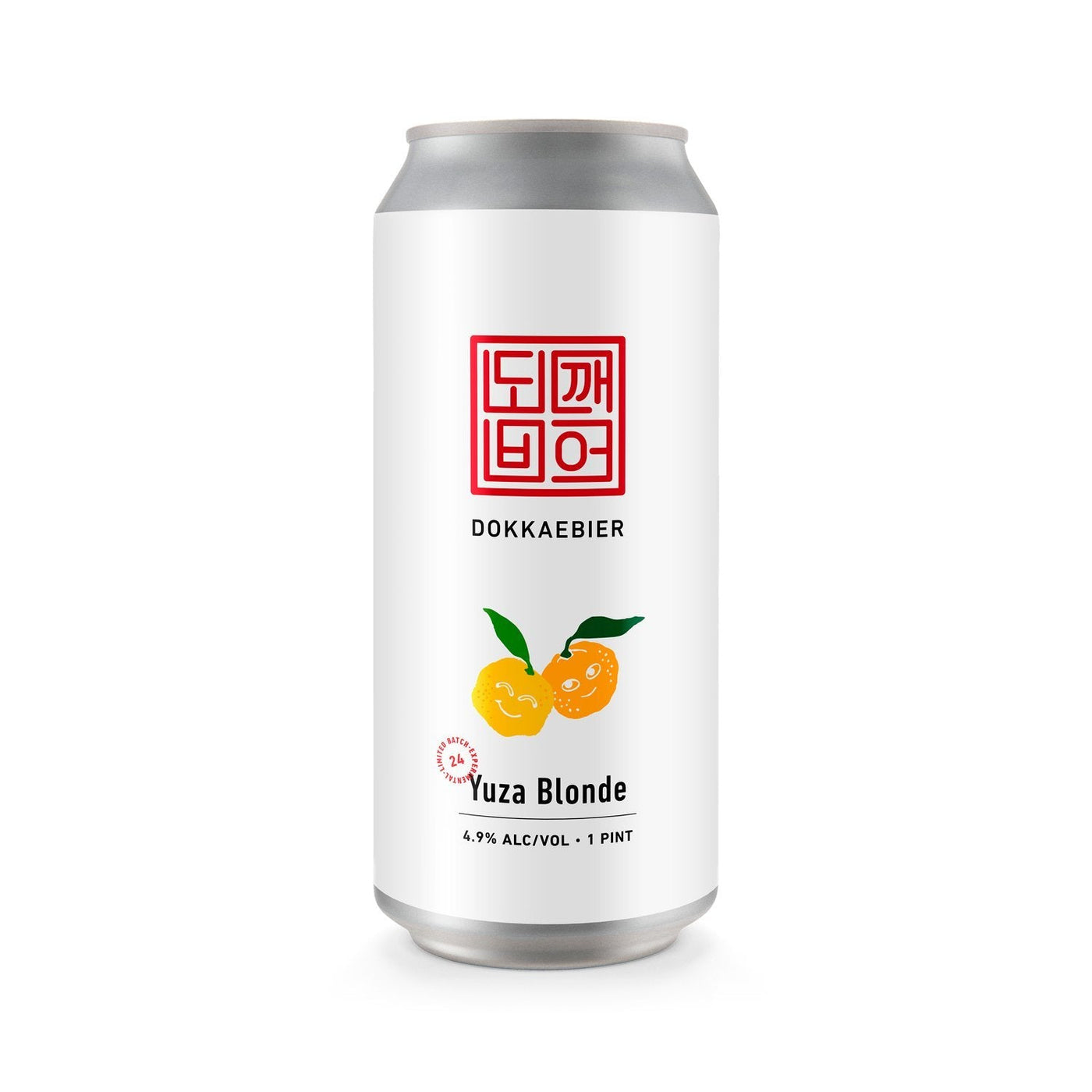 Dokkaebier Yuza Blonde Batch 24 experimental can artwork