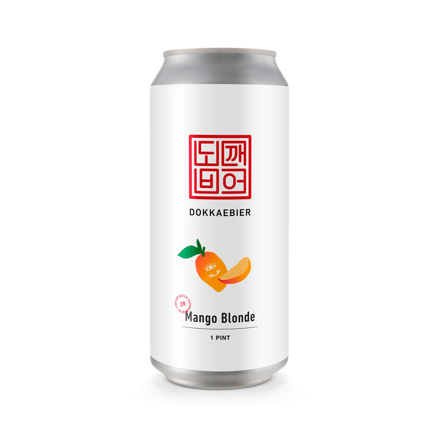 Dokkaebier Mango Blonde Batch 28 experimental can artwork