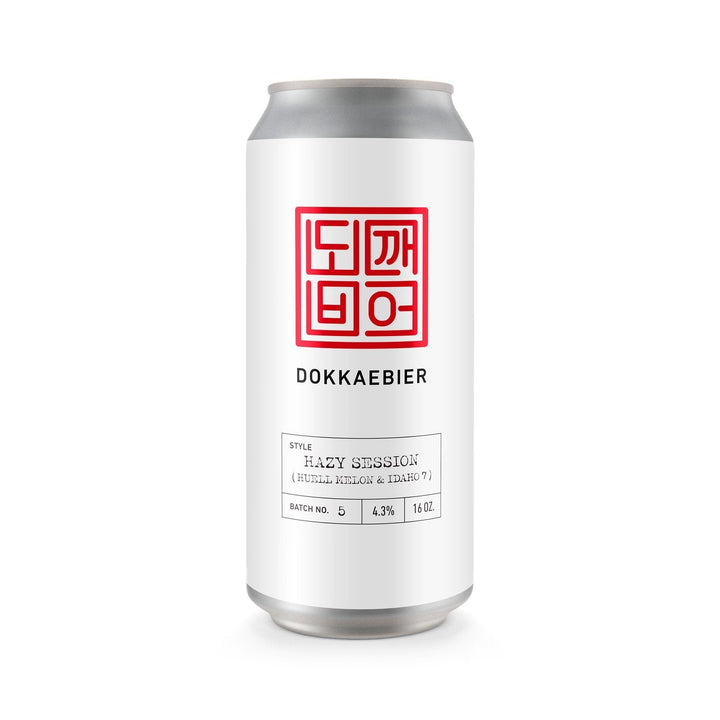 Dokkaebier Hazy Session batch 5 can artwork