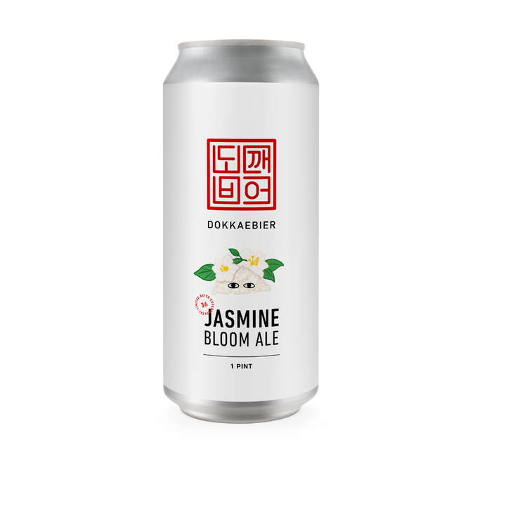 Dokkaebier Jasmine Bloom Ale batch 36 label artwork