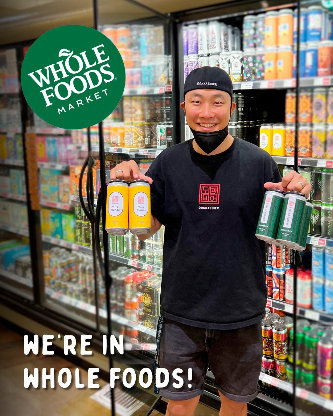 Dokkaebier Craft Beer is Now Available at Whole Foods Market!